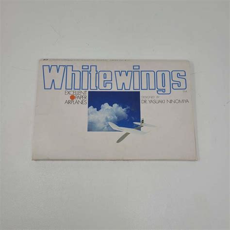 Whitewings Excellent Paper Airplanes Kit Designed By Dr Yasuaki