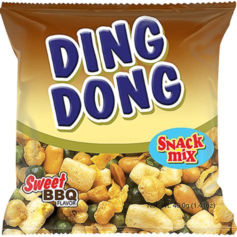 ding dong snack mix sweet bbq 30g chips and crackers walter mart