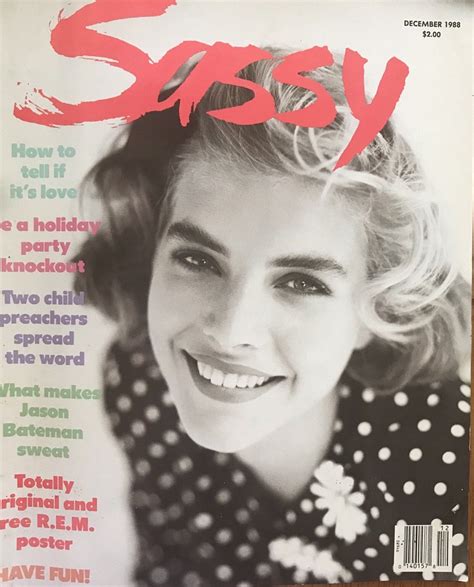 Lets Read Sassy December 1988 The Avocado Sassy Magazine Teen