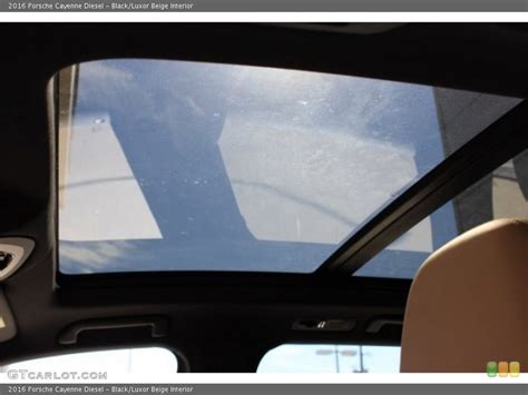 Blackluxor Beige Interior Sunroof For The 2016 Porsche Cayenne Diesel