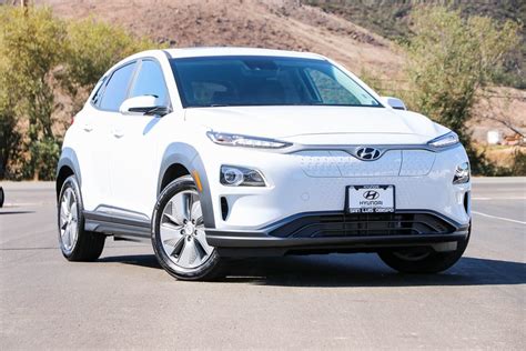 New 2021 Hyundai Kona Ev Limited 4d Sport Utility In San Luis Obispo