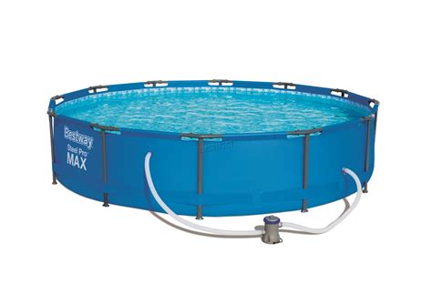 Bestway Steel Pro Frame Swimming Pool Set Round Above Ground With
