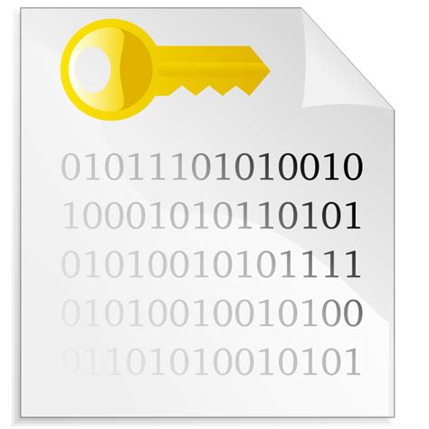 Encrypted File Icon Openclipart