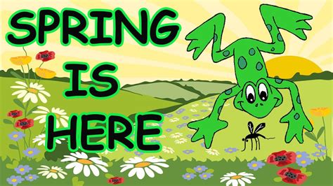Spring Songs For Children Spring Is Here With Lyrics Kids Songs By