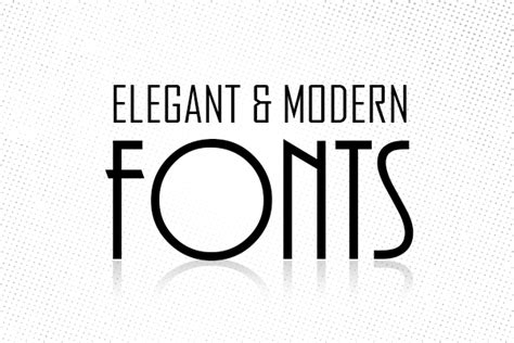 Elegant And Modern Fonts Graphic Design Blog