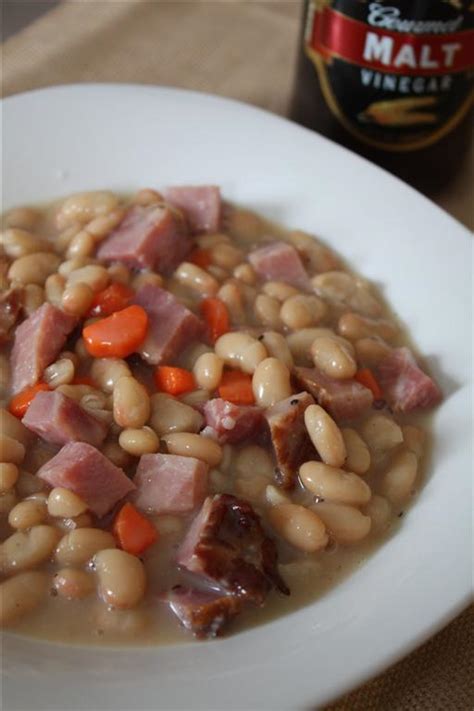 The book is intended for kitchen novices. Easy Ham and Bean Soup | Nutmeg Nanny