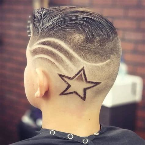 30 Cool Haircuts With Stars Design Unique Star Designs Haircut For