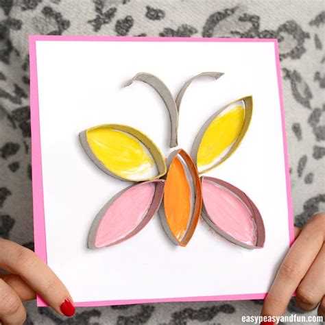 This Arty Butterfly Toilet Paper Roll Craft Will Actually Make An