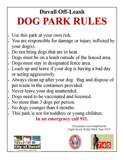 Facilities • Duvall Dog Park