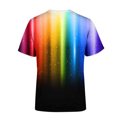 Sparkling Rainbow T Shirt Hoodie Lab