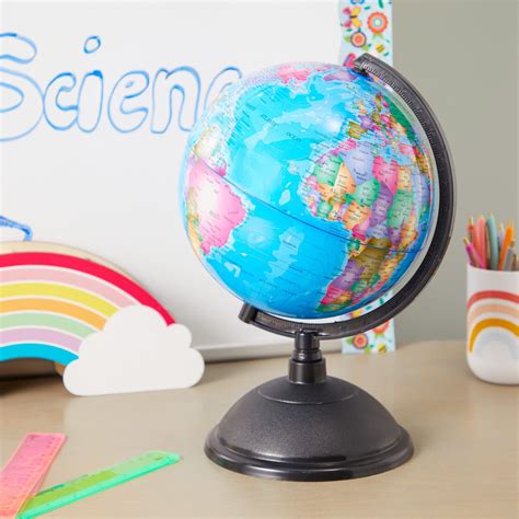 Juvale World Globe For Kids Learning Desk Classroom Students