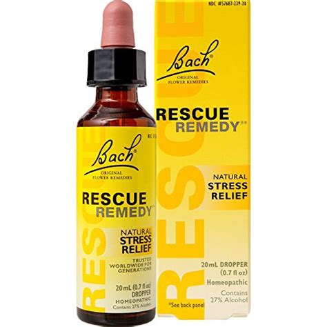 Bach Rescue Remedy Dropper 20ml Approved Food
