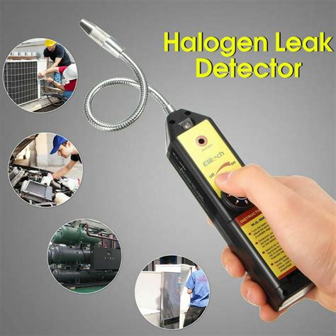 Air Conditioner Refrigerant Halogen Leak Detector Gas Leakage Tester