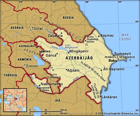 Azerbaijão divulga vídeo destruindo 2 lançadores múltiplos de foguetes smerch. Azerbaijão | Britannica Escola