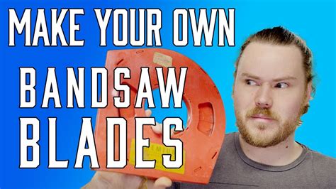 How To Weld Your Own Bandsaw Blades Youtube