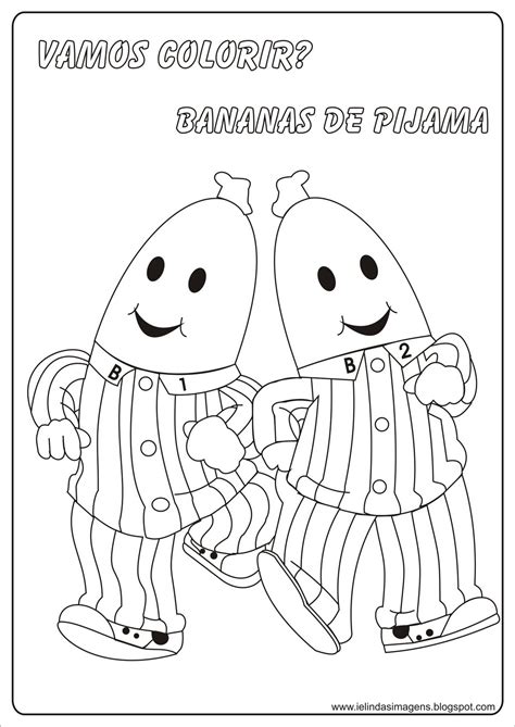 La página de los dibujos para colorear está dedicada para los más pequeños. Dibujos de bananas para pintar | Colorear imágenes