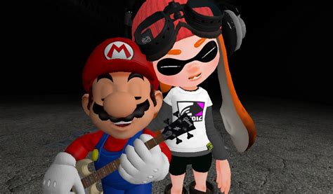 Sorry For Not Posting Lately Heres A Quick Fanart Meggy And Mario