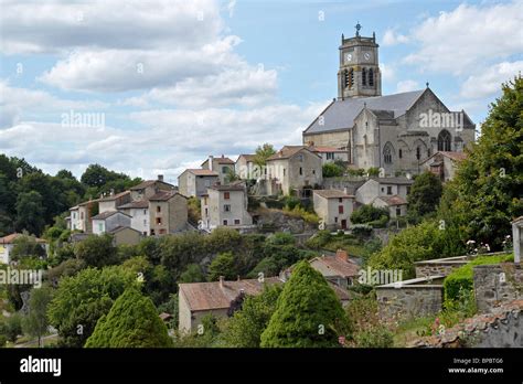 Historic Town Of Bellac Haute Vienne France Stock Photo Alamy