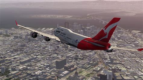 Qantas 747 Crash Sfo Youtube