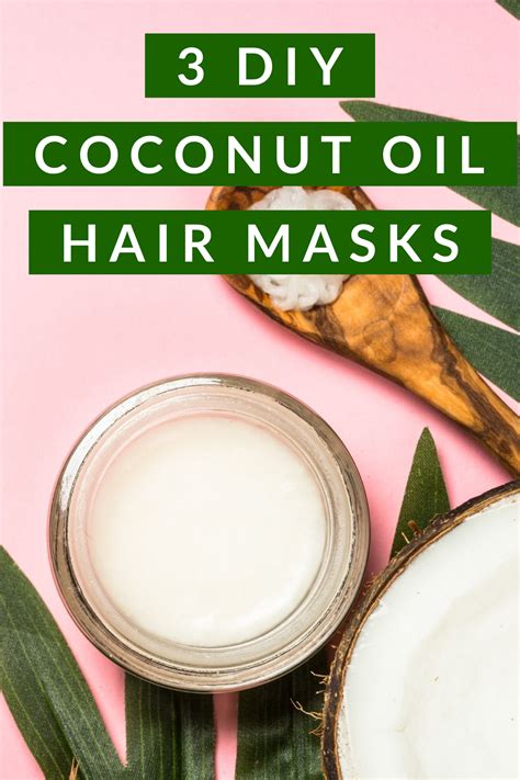 3 Diy Hair Masks With Coconut Oil A Thousand Lights Coconut Oil