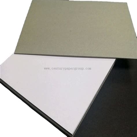 Paper Board Grey Backcoated Paper Superior Manufacturer 250 Gsm Duplex