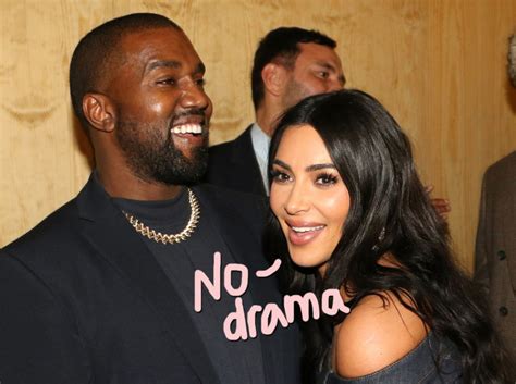 Kim Kardashian And Kanye Wests Divorce Is Going As Smoothly As Possible So Far Perez Hilton