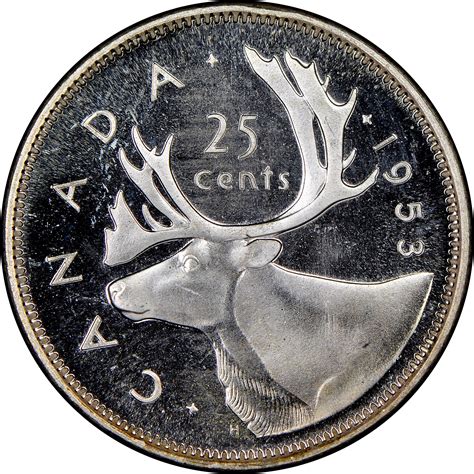 Silver 25 Cent Coin 1963 Canada Quarter Art And Collectibles Coins
