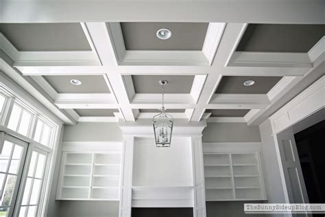 A coffered ceiling is a pattern of indentations or recesses in the overhead surface that has a very if you style your ceiling in a cool way, it can make up the whole interior. Related image | Coffered ceiling, Coffered ceiling dining room