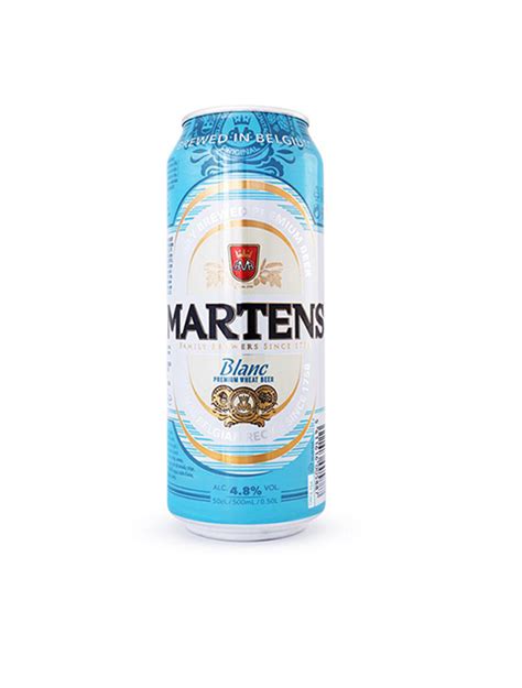 Bia Martens Blanc 48 Bỉ 24 Lon 500ml Đồ Uống Nhập Khẩu