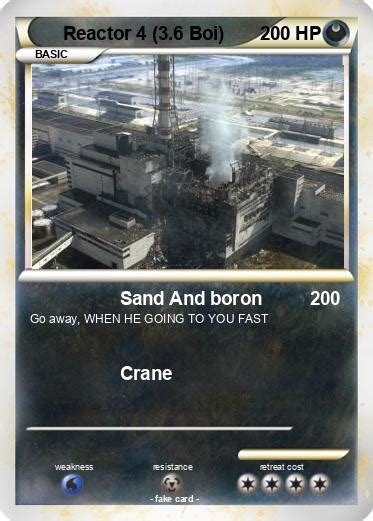 Pokémon Reactor 4 3 6 Boi Sand And Boron My Pokemon Card