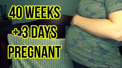 40 Weeks 3 Days Pregnancy Update Youtube