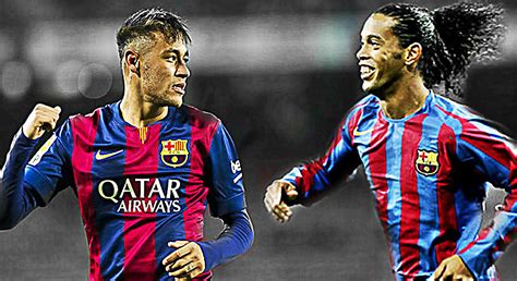 Ronaldinho Tells Neymar To Go Where He Is Happy