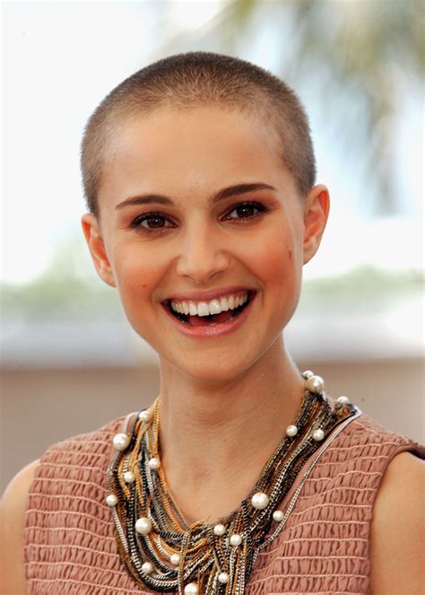 Famous Women Who Shaved Their Heads Bald Women Natalie Portman Shaved Head Shaved Head Women