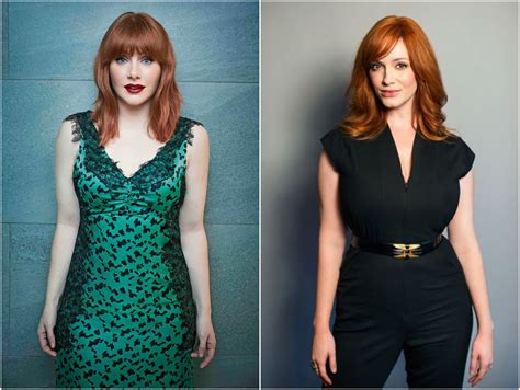 Bryce Dallas Howard Vs Christina Hendricks Celebbattles