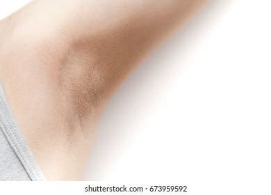 Womans Armpit Some Hairy On White Stock Photo Shutterstock
