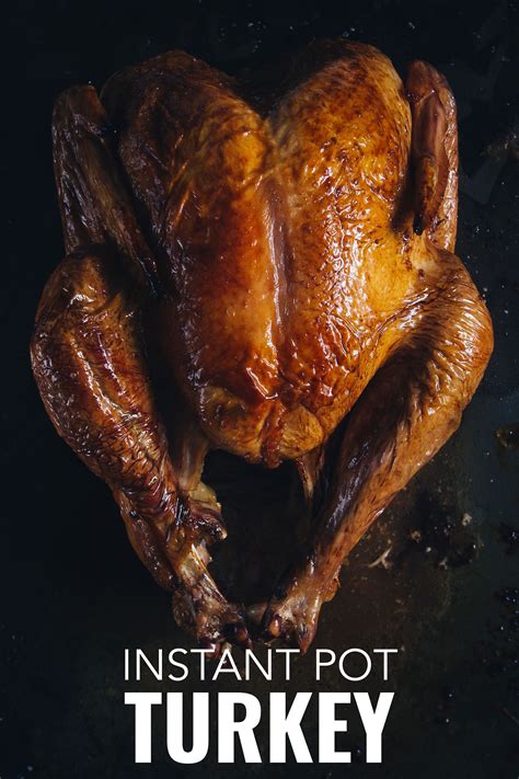 with this instant pot turkey recipe it is possible to cook a whole