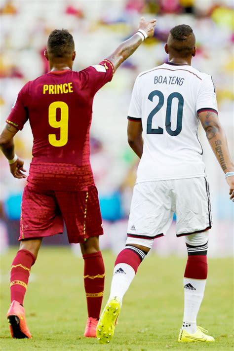 The boateng brothers have faced each other at two different world cup tournaments, in 2010 and 2014. #Brazil 2014 - Ghana player Kevin Prince Boateng and ...