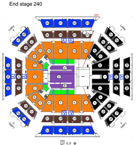 Taco Bell Arena Seating Map