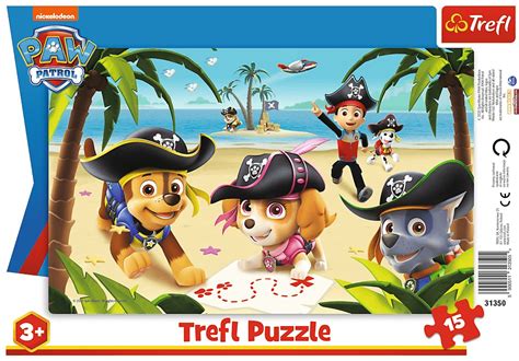 Rahmenpuzzle Paw Patrol 15 Teile Trefl Puzzle Online Kaufen