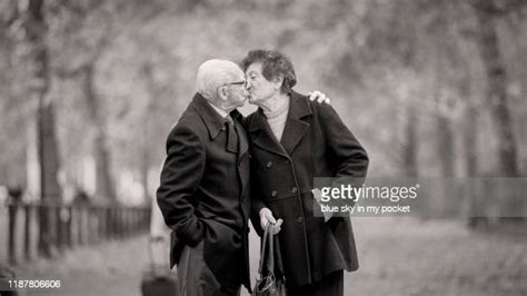 Real Older Couple Kissing Photos And Premium High Res Pictures Getty Images