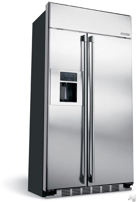 Electrolux 36 inch freestanding counter depth french door refrigerator with 21.54 cu. Electrolux E42BS75EPS 42" Built-in Side by Side Refrigerator with Spillsafe Glass Shelves ...