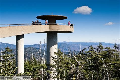 Clingmans Dome Great Smoky Mountains Highest Point In The Great