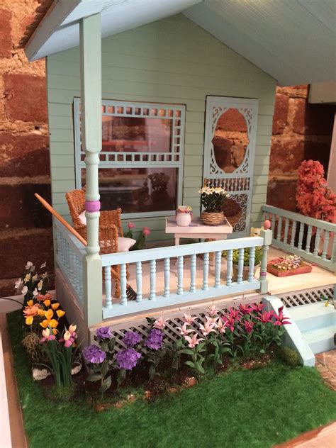 Penelopes Dollhouses And The Porch Is Almost Finished