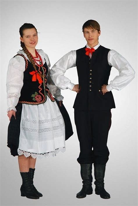 zespół pieśni i tańca nowa huta folk dresses traditional outfits polish folk costume