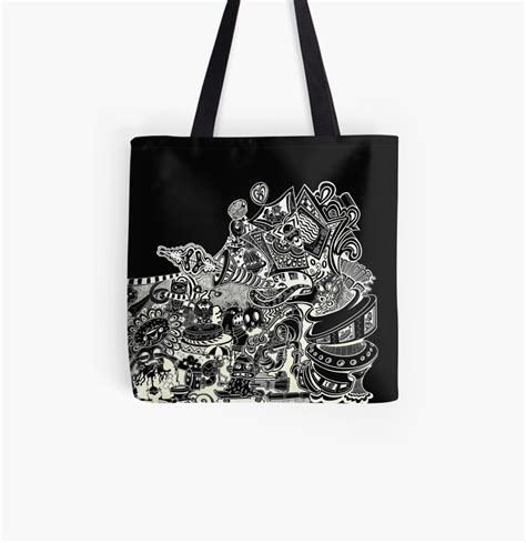 Promote Redbubble Doodle Bags Reusable Tote Bags Tote Bag
