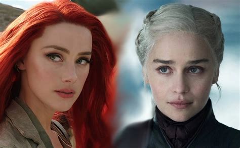 Emilia Clarke Reemplazaría A Amber Heard En Aquaman 2