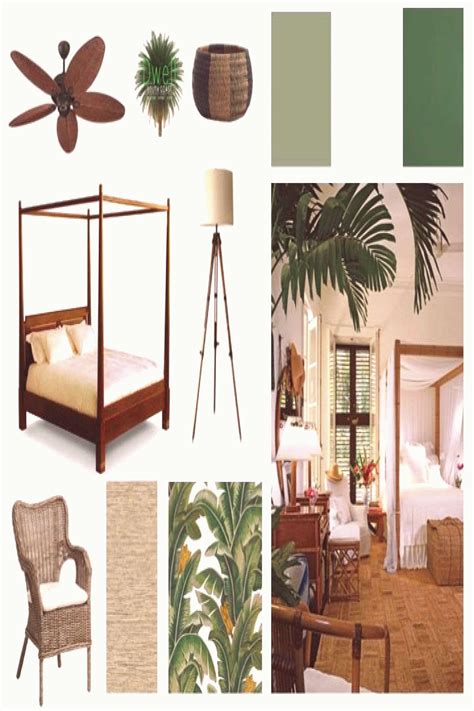 British Colonial Style Moodboard Dwell South Coast Interior Property