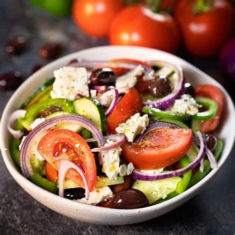Fresh Classic Greek Salad Photos And Food