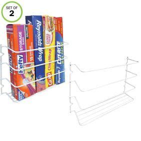 Maybe you would like to learn more about one of these? Rubbermaid Kitchen Wrap and Bag Organizer, White - Walmart ...