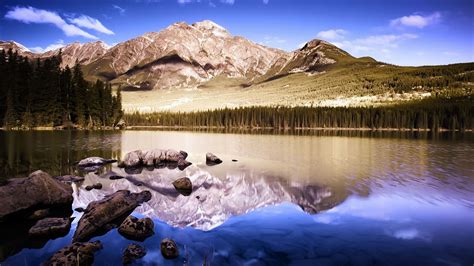 Amazing Mountain Reflection 4k Wallpaper Hd Wallpaper